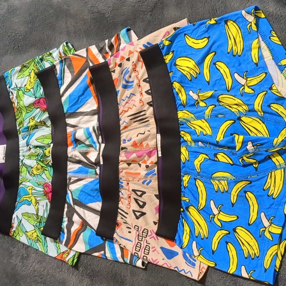 Me Undies 4 pairs Pattern trunk briefs Underwear Men's size Small